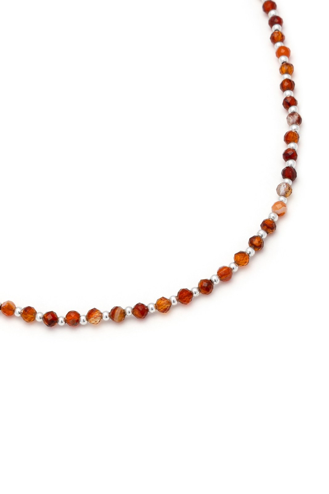 Girocollo carnelian — Argento, foto 2
