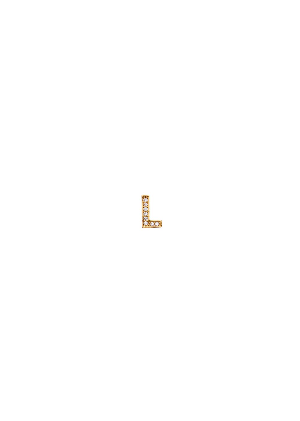 Charm lettera l — Oro
