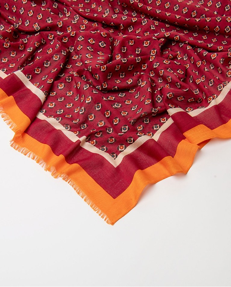Foulard — Rosso, foto 3