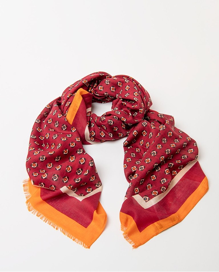 Foulard — Rosso, foto 4