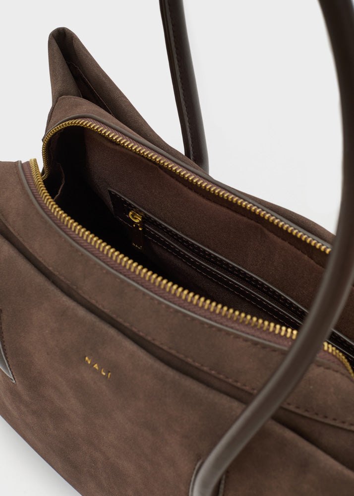Borsa a spalla — Marrone, foto 3