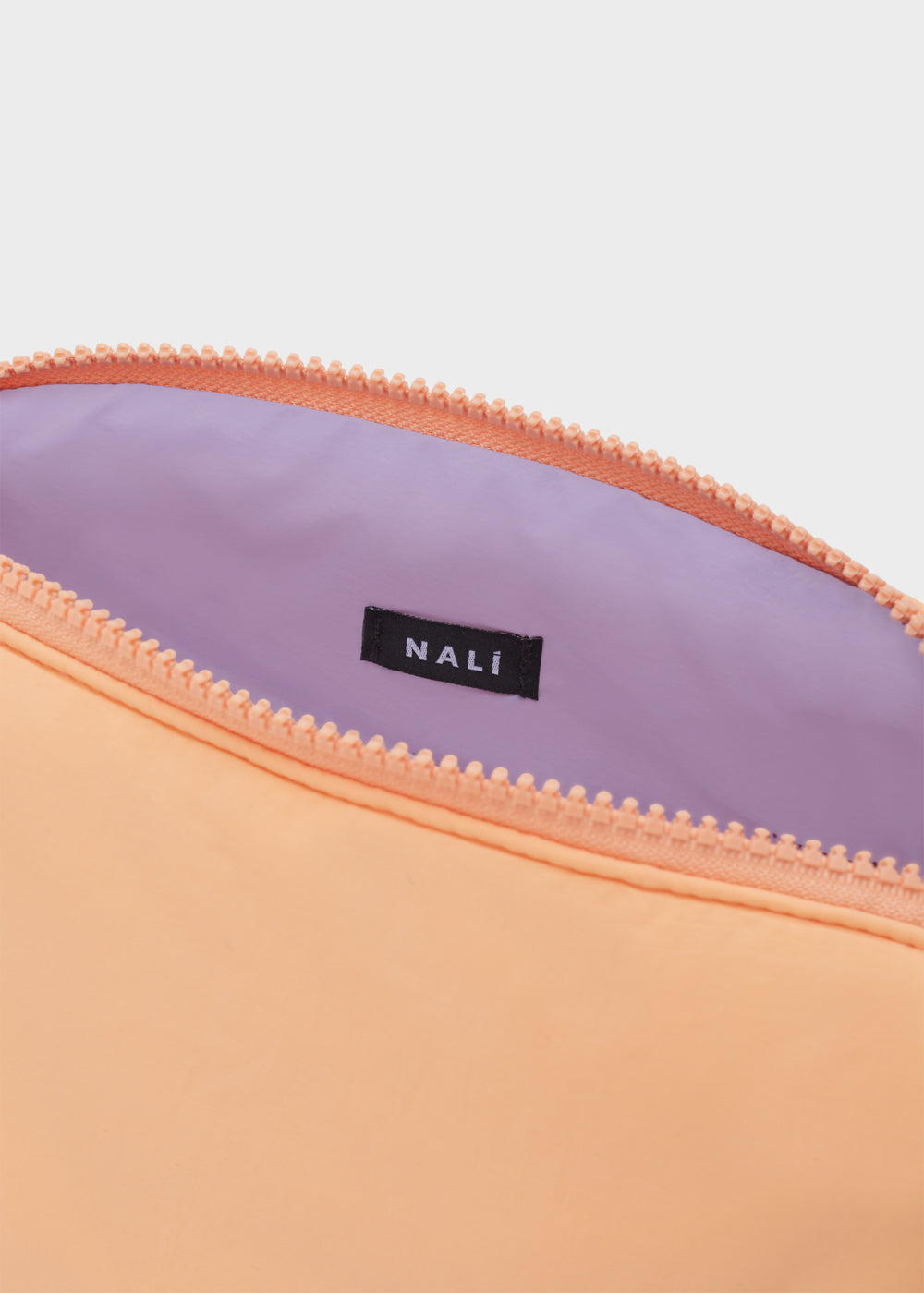 Pochette imbottita lettera f — Arancio, foto 2