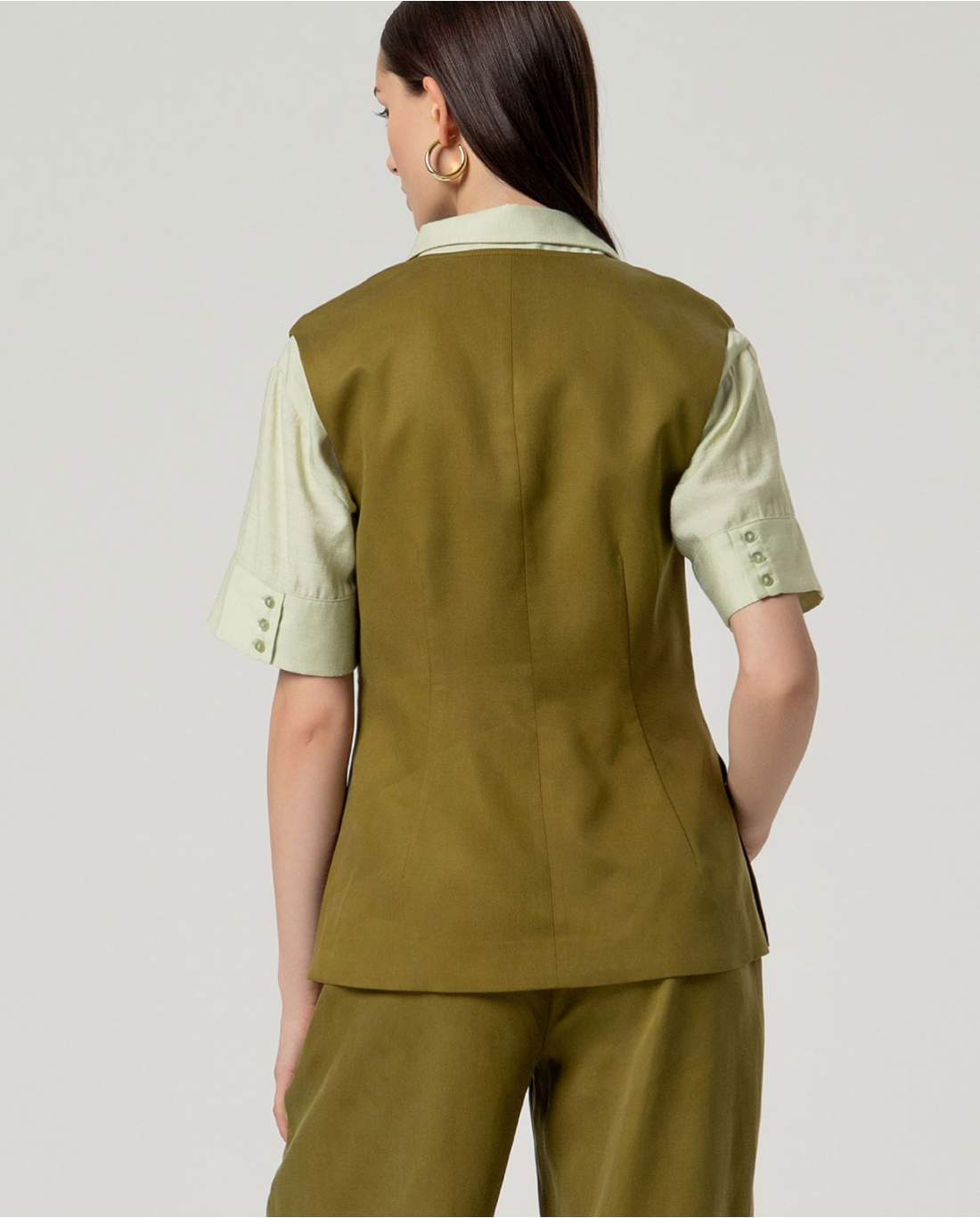 Gilet — Verde, foto 3