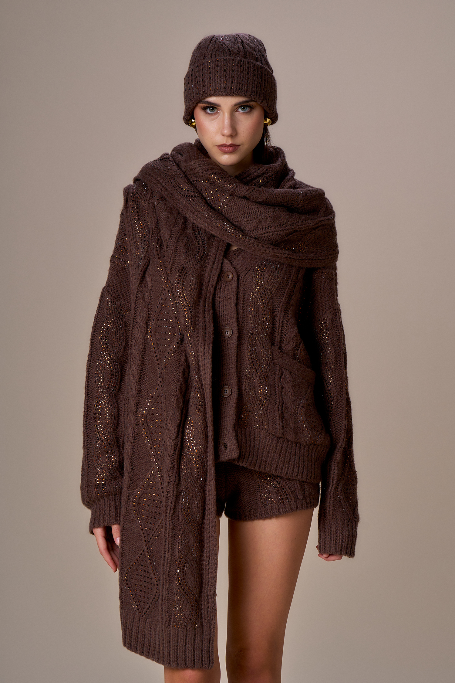 Sciarpa lurex