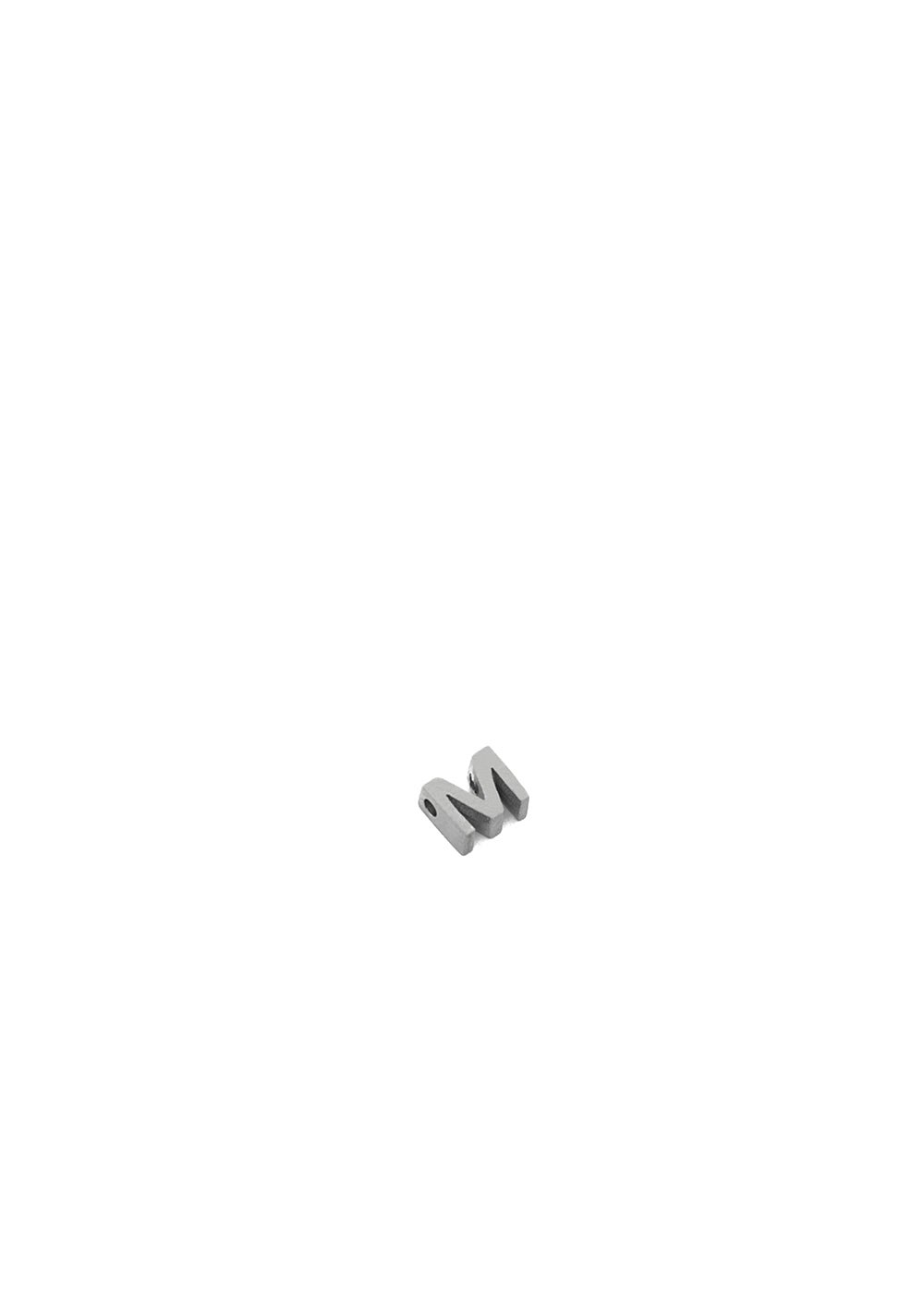 Charm lettera m — Argento, foto 2