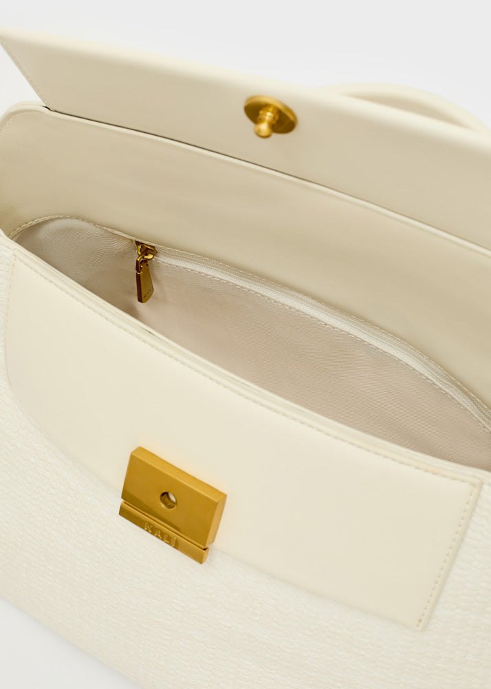 Borsa a mano — Bianco, foto 3