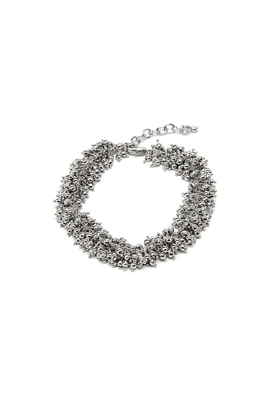 Bacciale mogra sfera — Argento