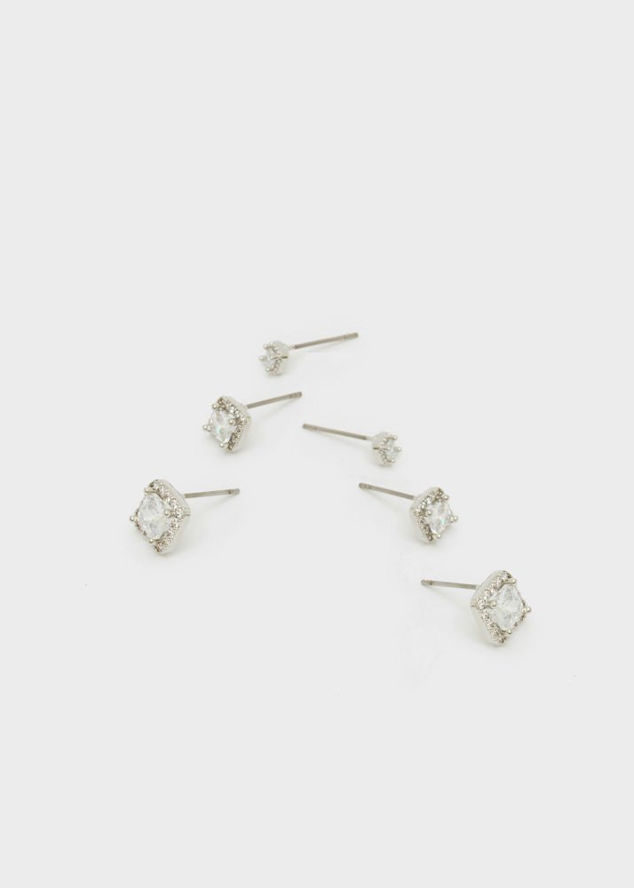 Set orecchini — Argento, foto 2