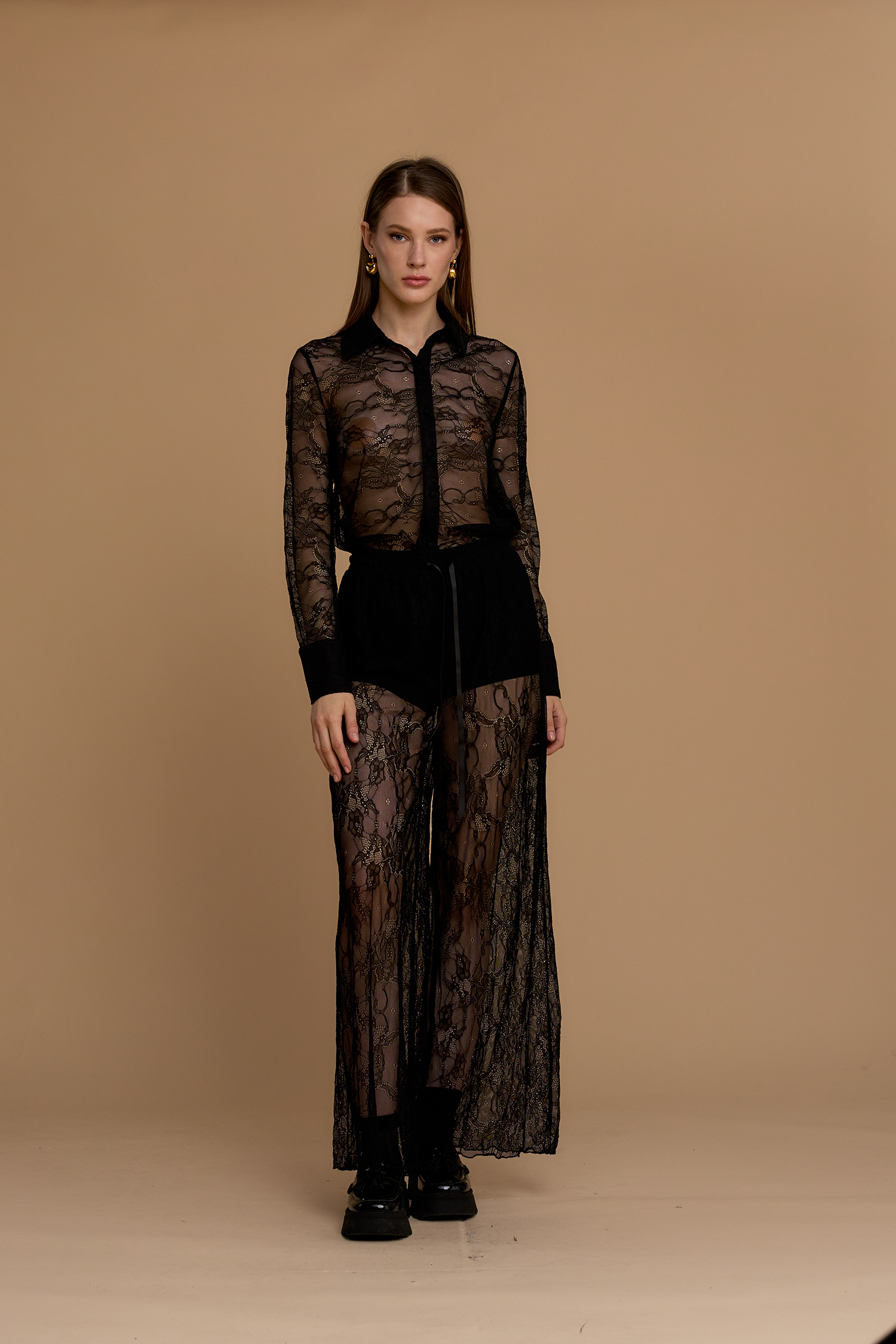 Camicia pizzo