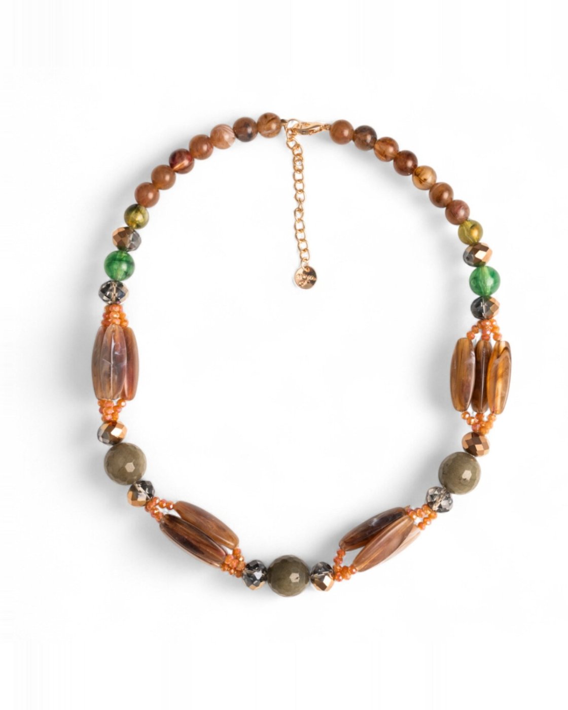 Collana — Marrone