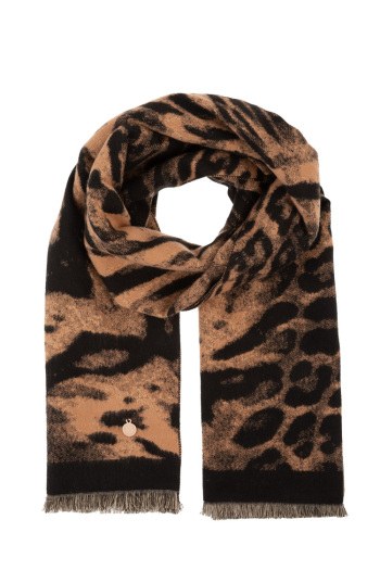 Sciarpa — Black/camel