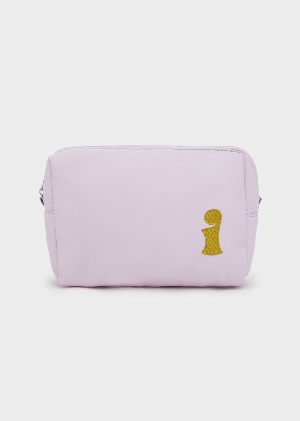 Pochette imbottita lettera i — Lilla