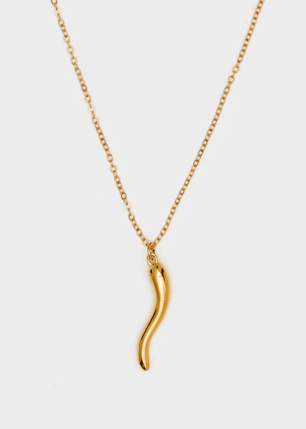 Collana corno oro — Oro
