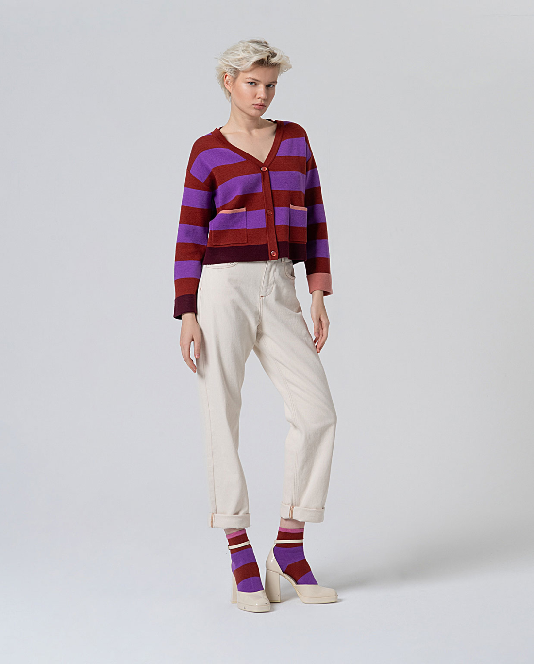 Cardigan — Mirtillo, foto 2