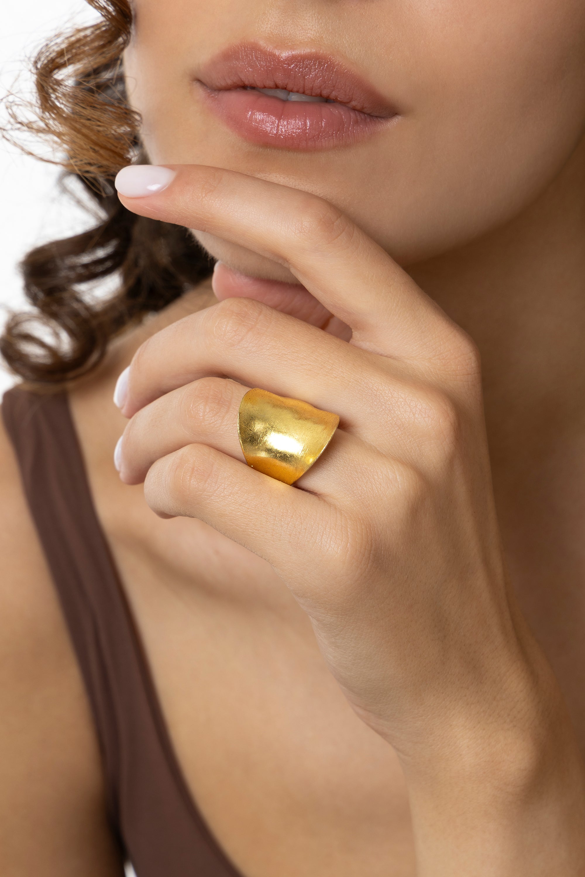 Anello fascia — Oro, foto 3