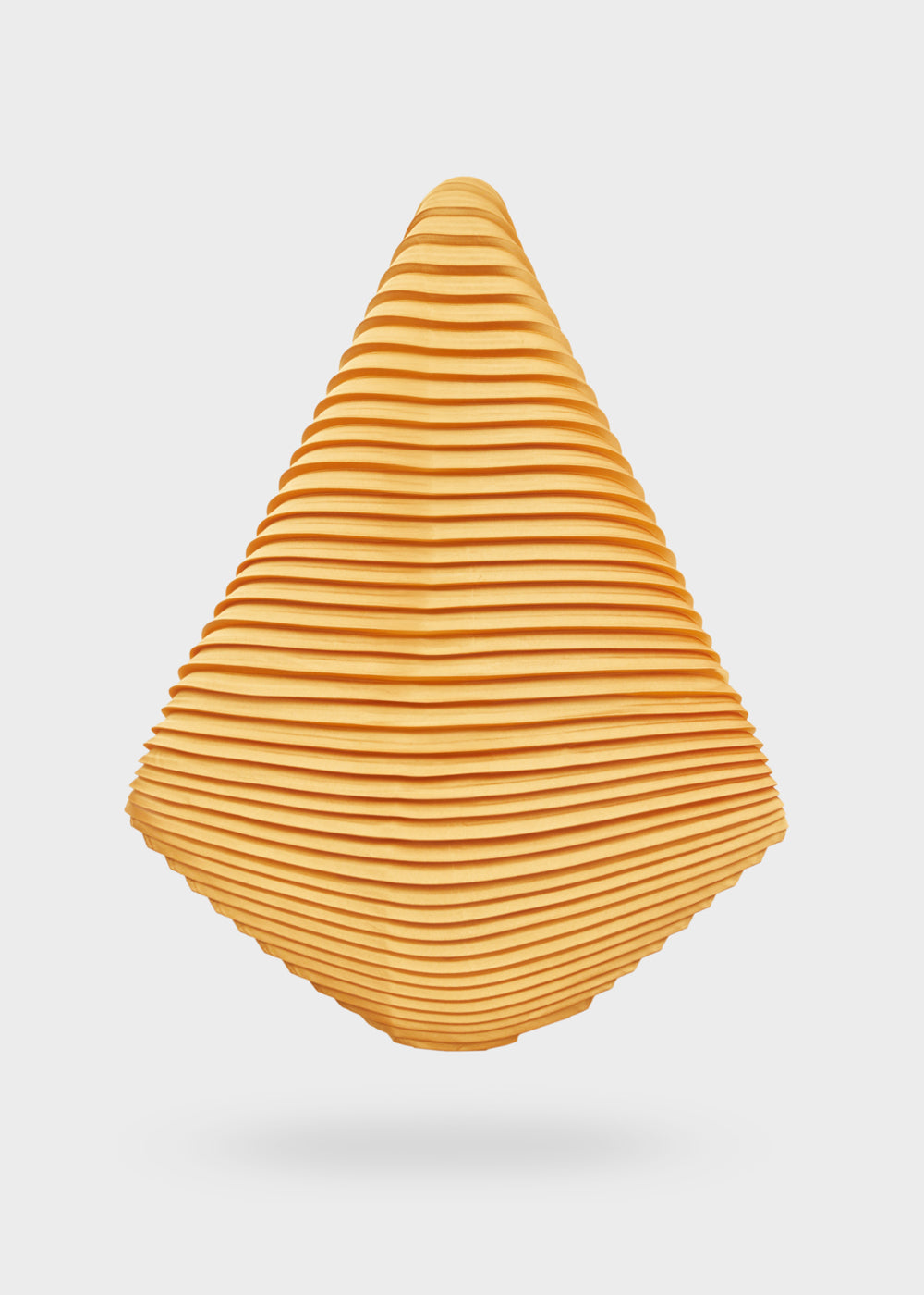 Foulard plisse con anello — Arancio