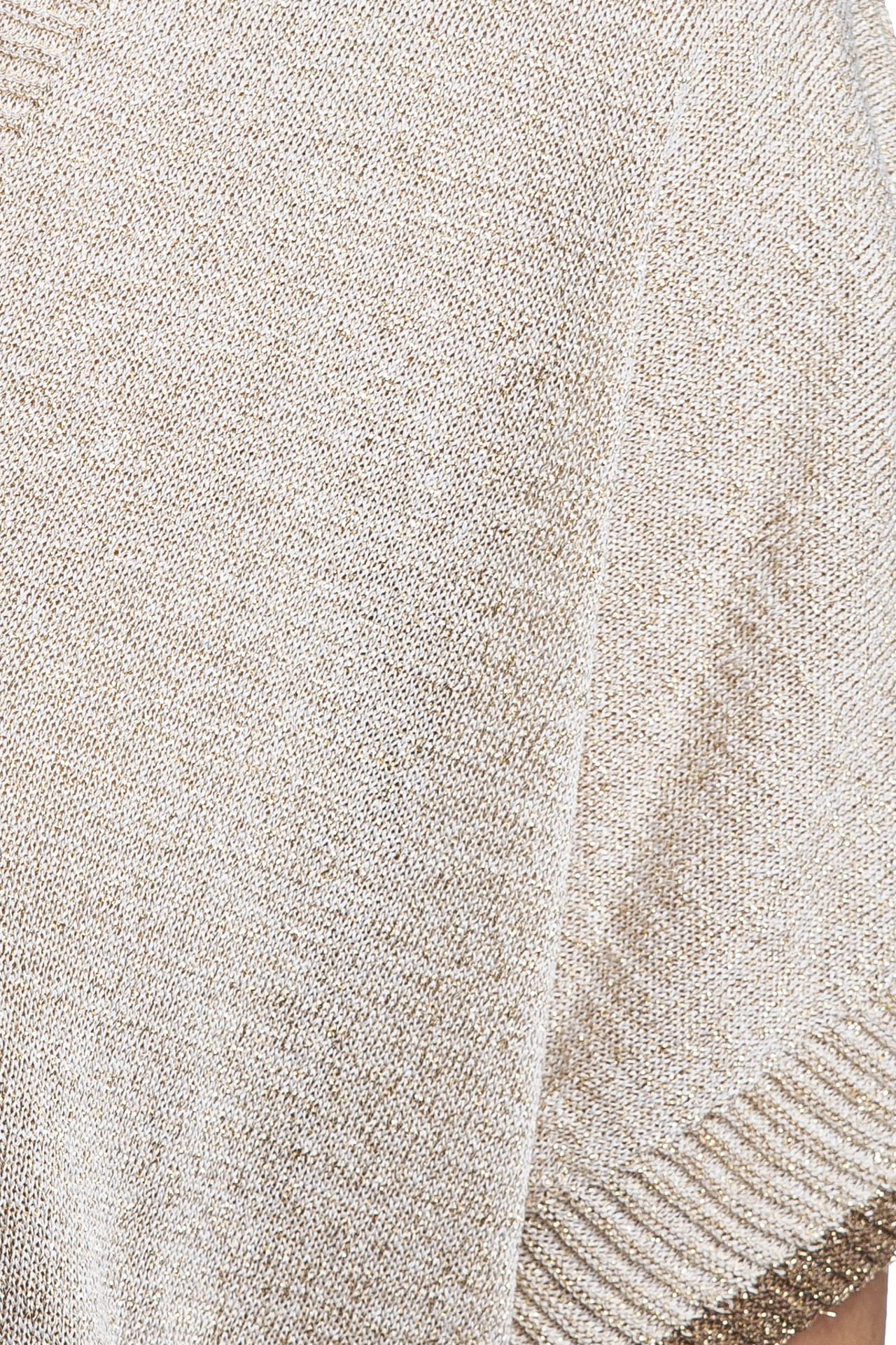 Kimono lurex — Beige, foto 3