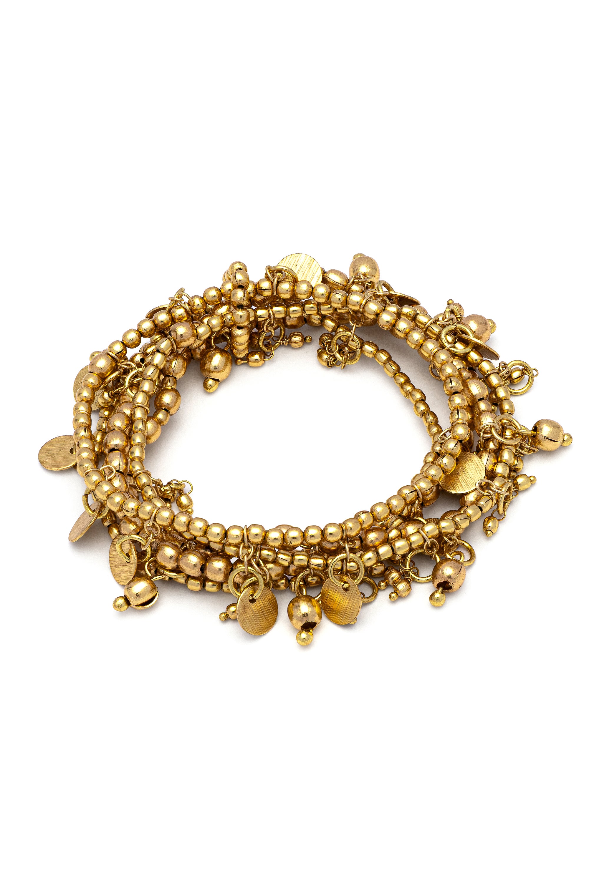 Bracciale elastico — Oro, foto 4