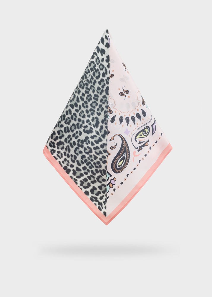 Foulard in seta piccolo — Rosa