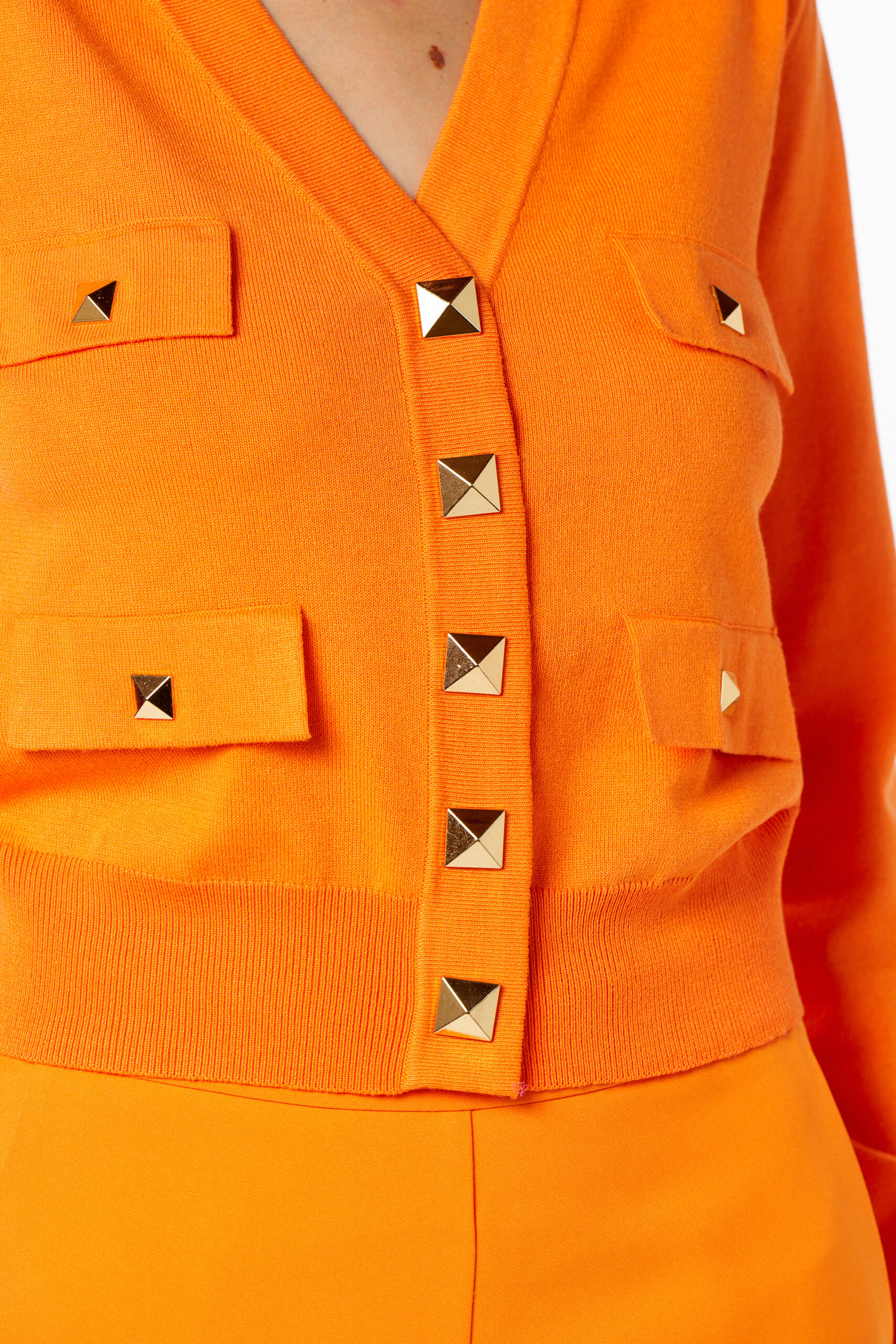 Cardigan — Bianco, foto 3