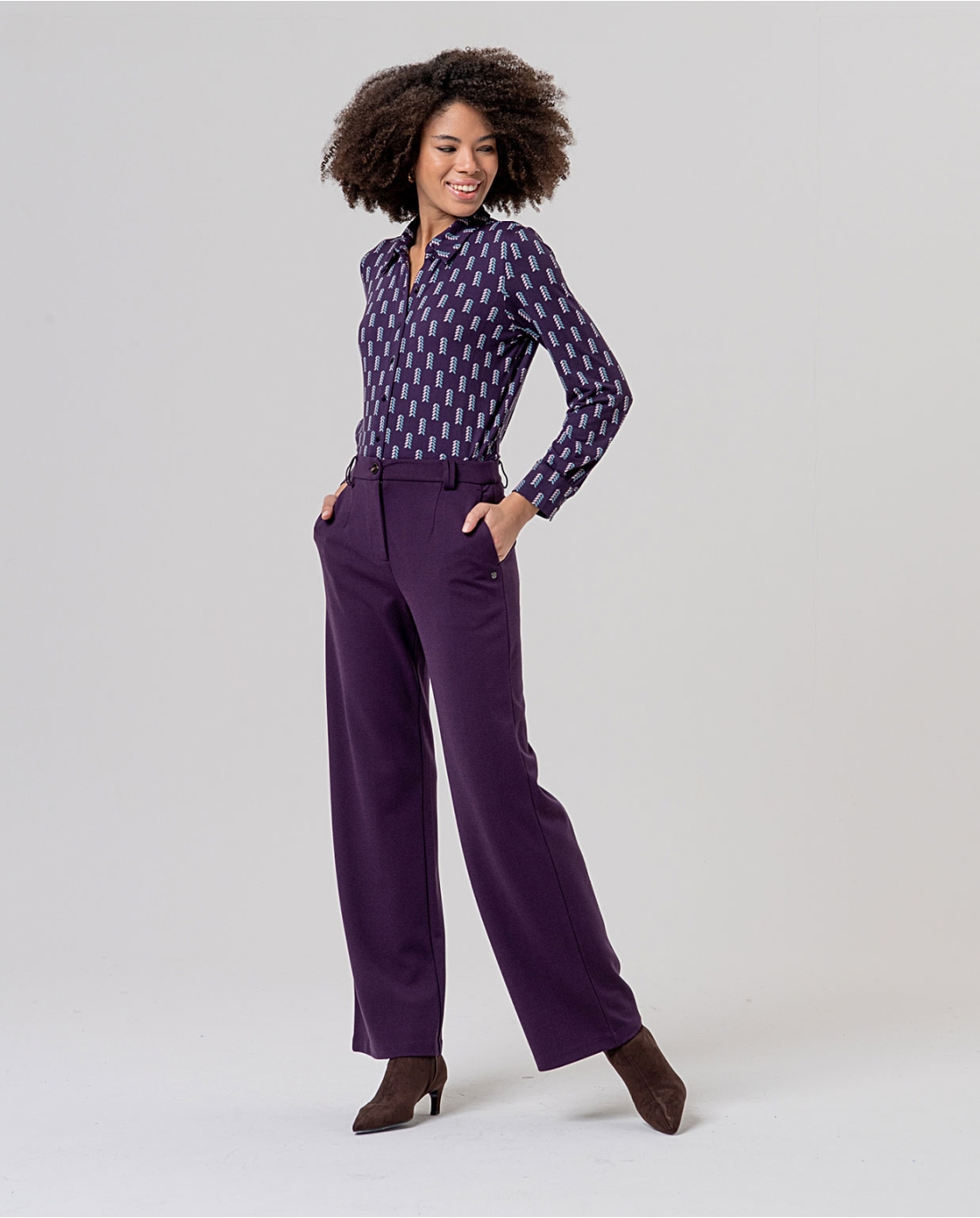 Pantaloni gamba dritta