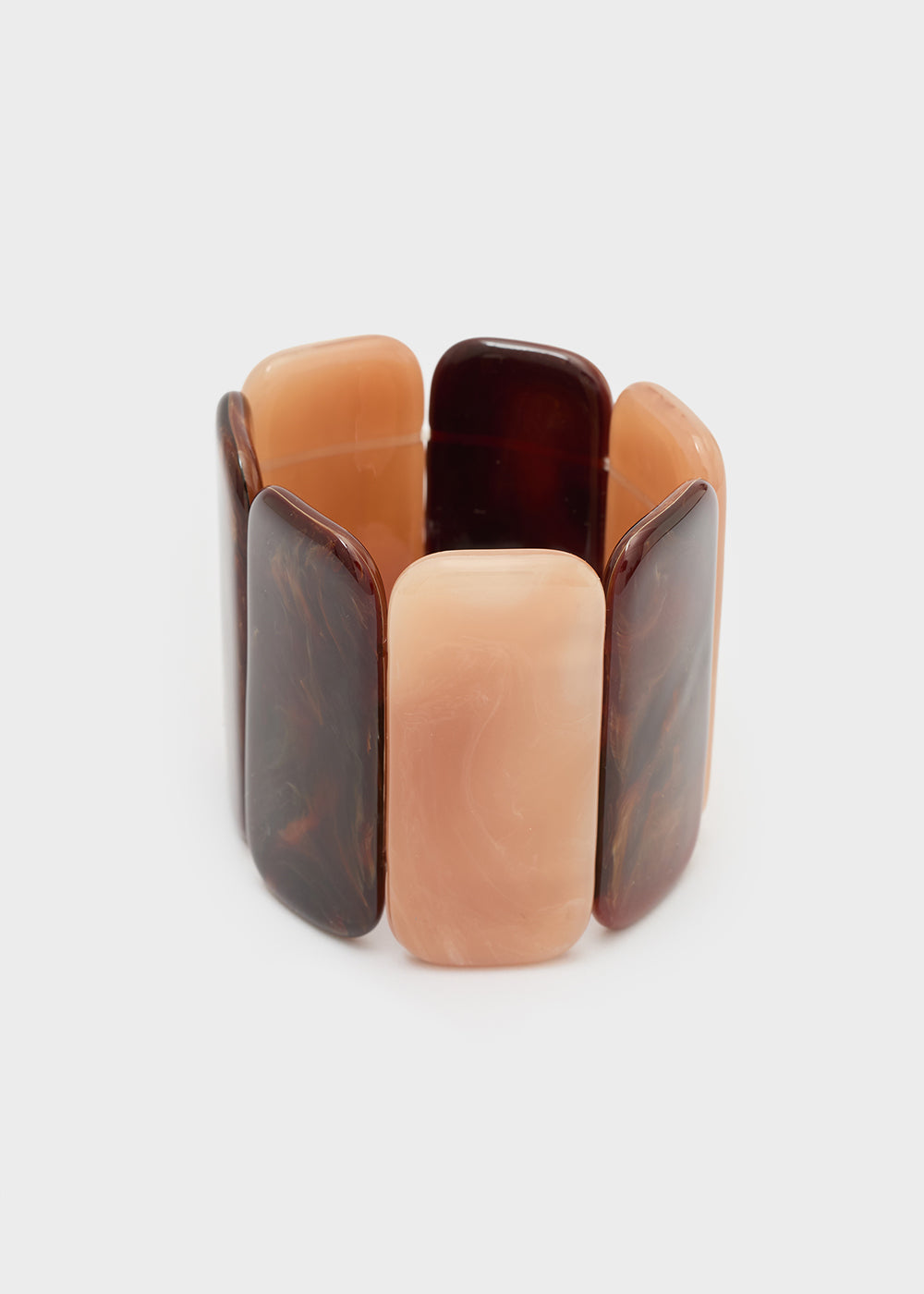 Bracciale elastico — Marrone