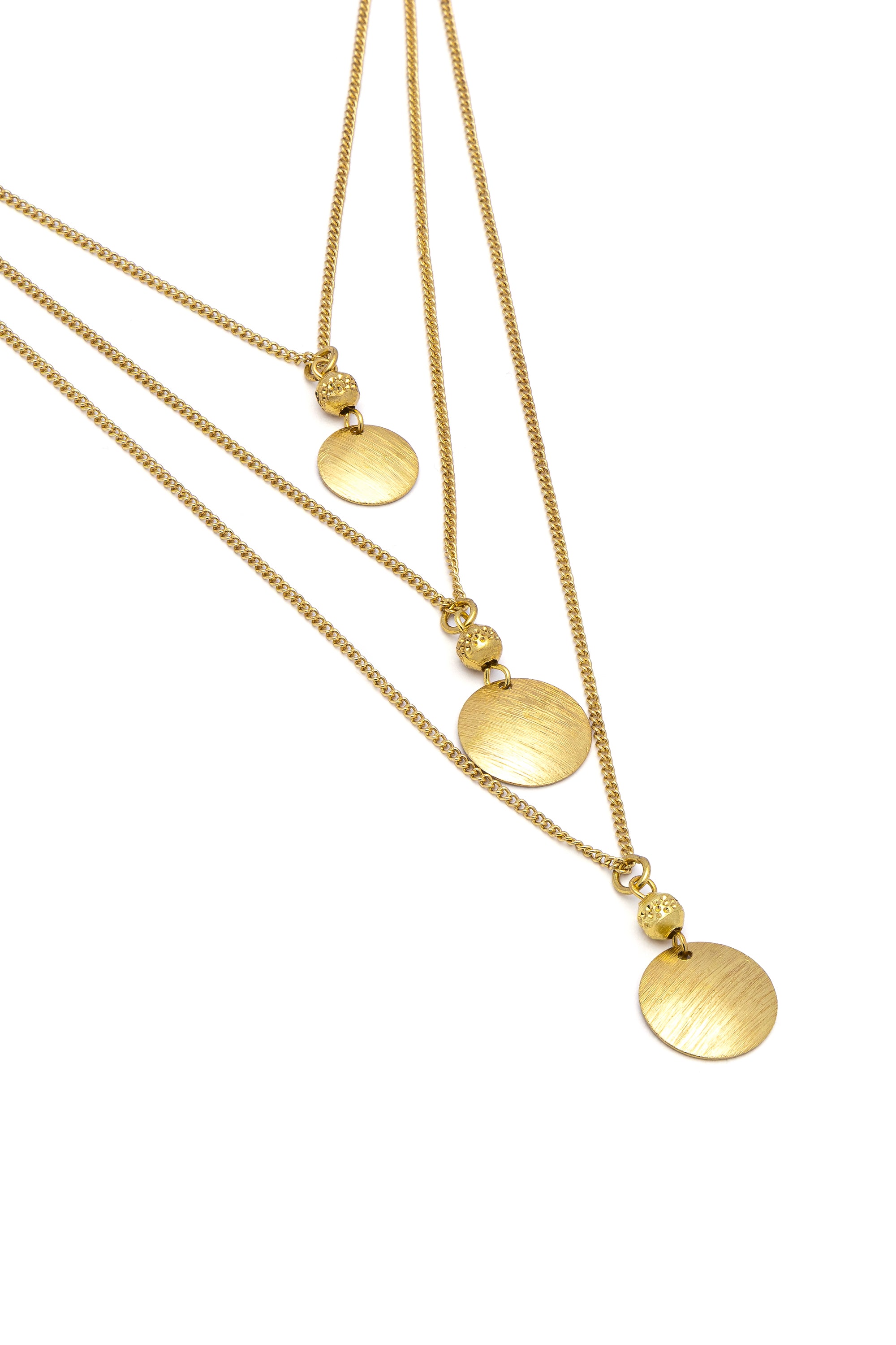 Collana tre catene — Oro, foto 4
