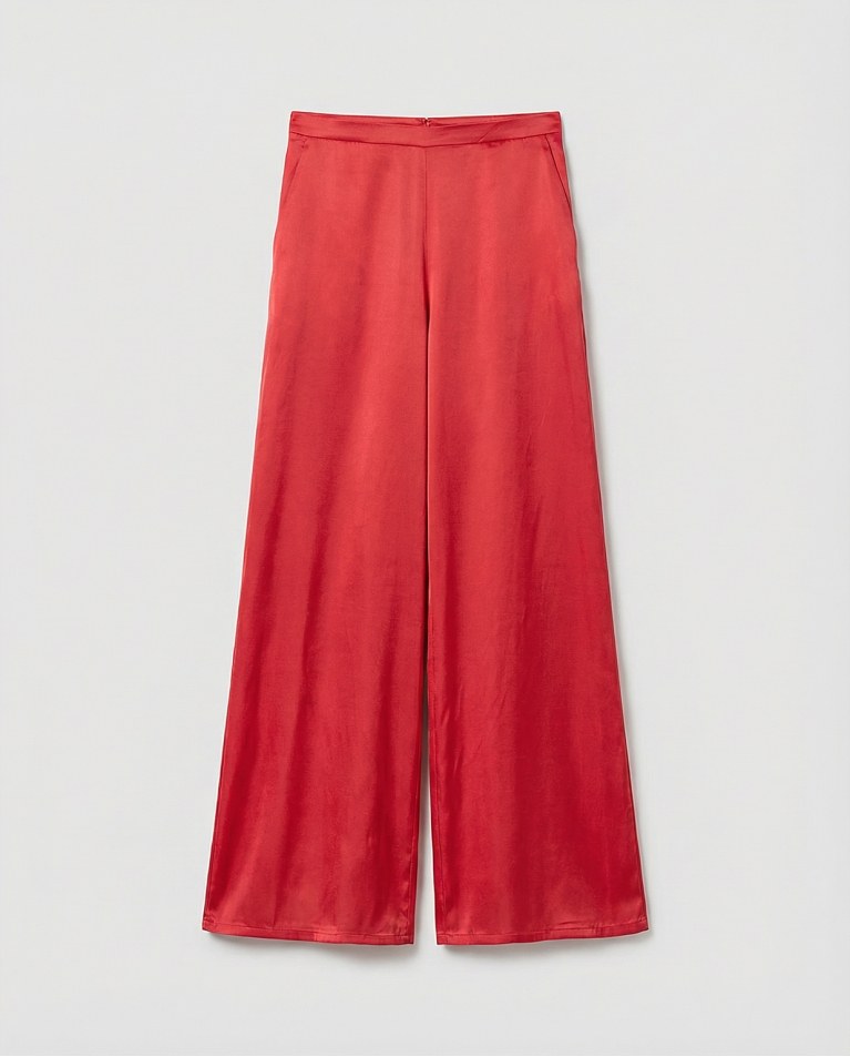 Pantaloni larghi — Blu