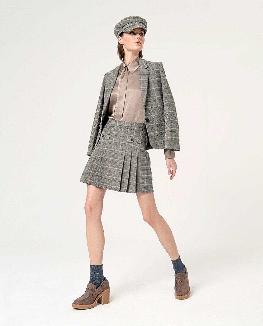Camicia con fiocco — Argento, foto 4