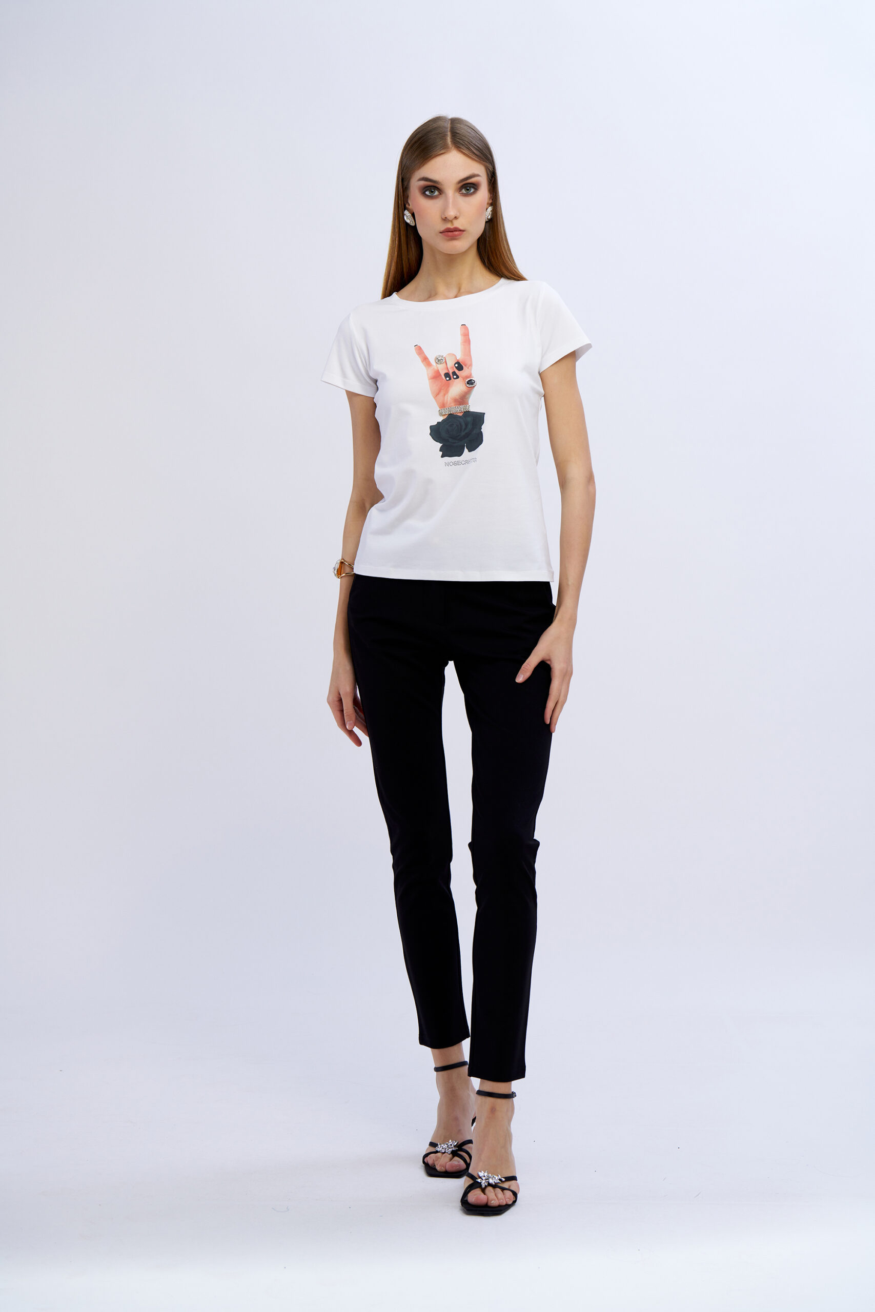 T shirt — Bianco, foto 3