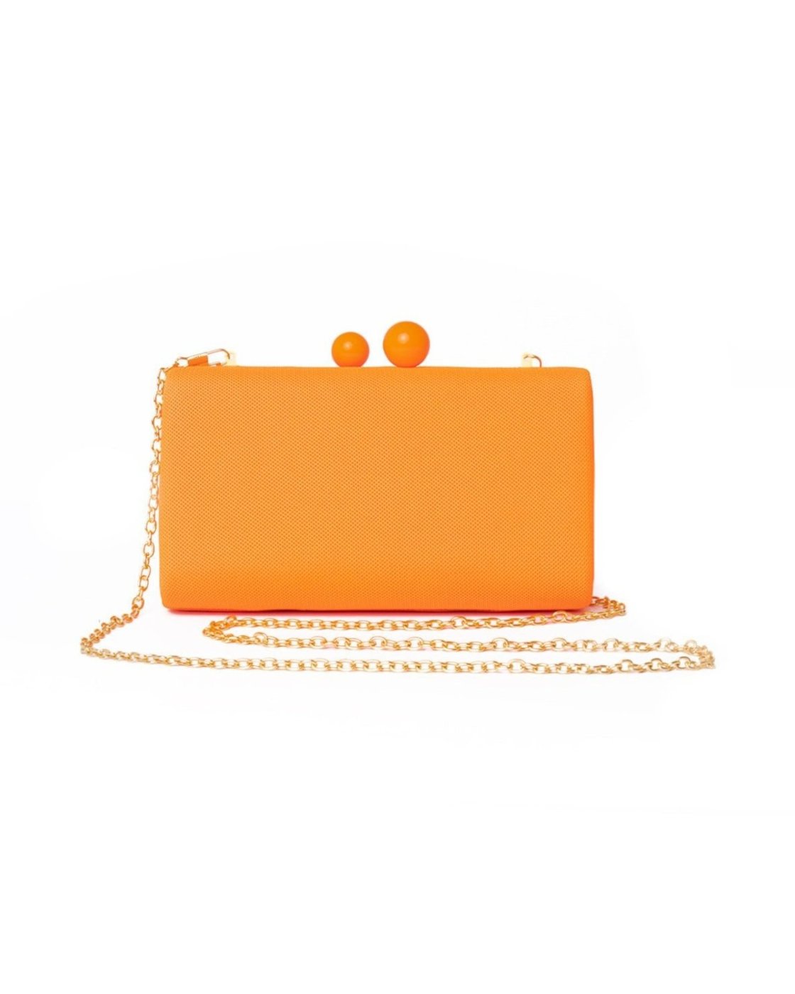 Clutch tessuto fluo