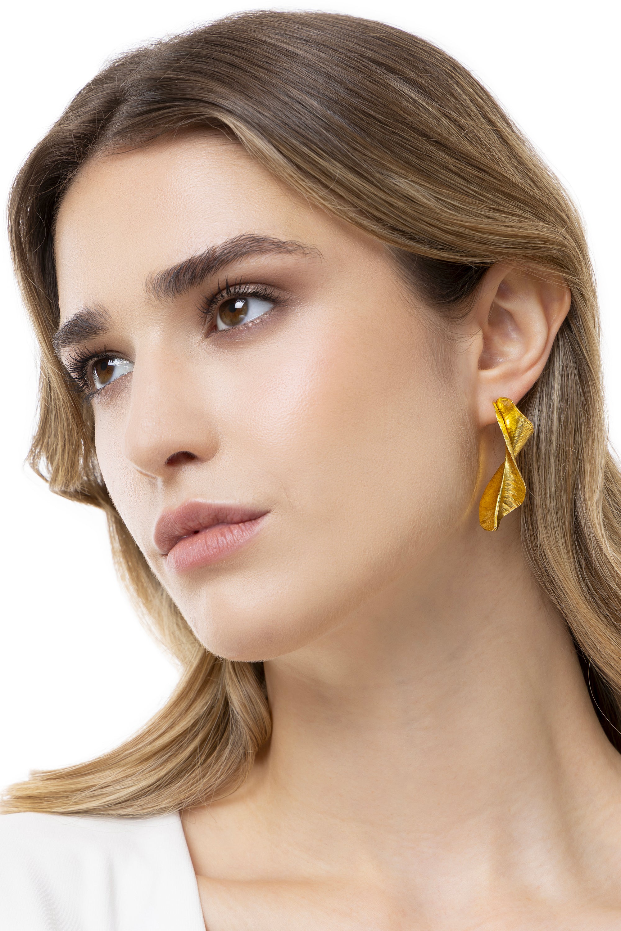 Orecchino goccia — Oro, foto 3
