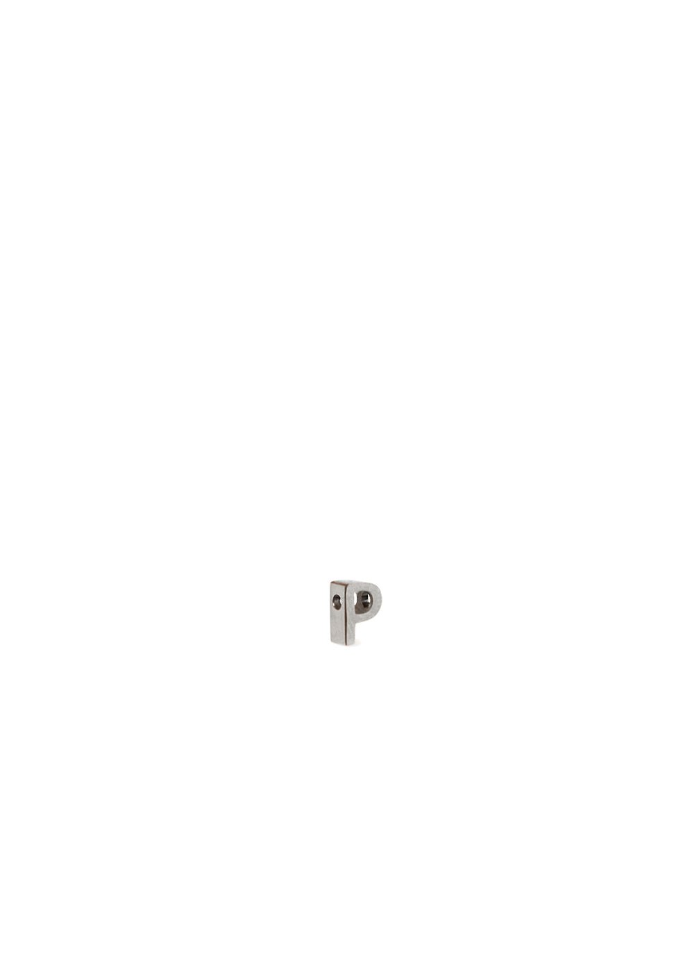 Charm lettera p — Argento