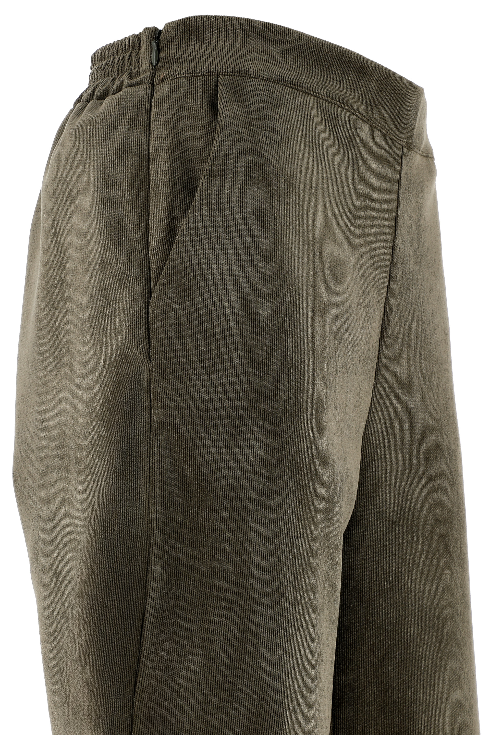 Pantaloni larghi — Verde, foto 4