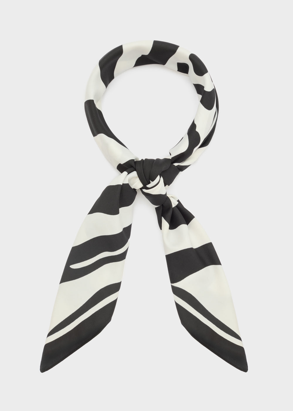 Sciarpa — Bianco nero, foto 2