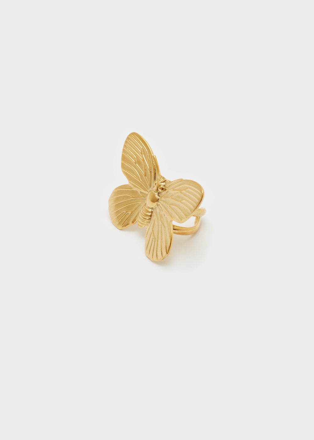 Anello farfalla oro