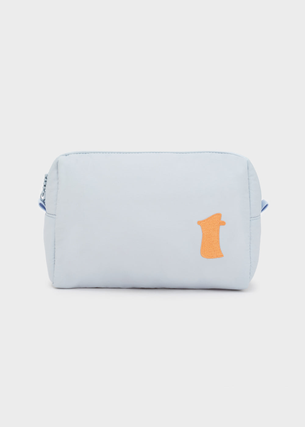 Pochette imbottita lettera t — Azzurro