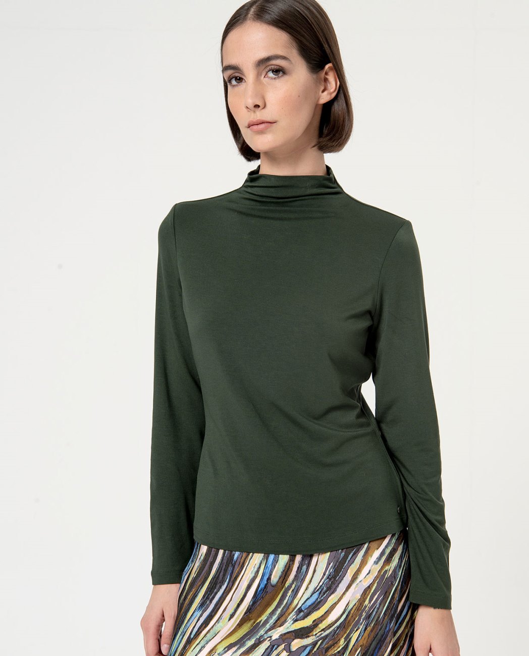 T-shirt mezzo collo