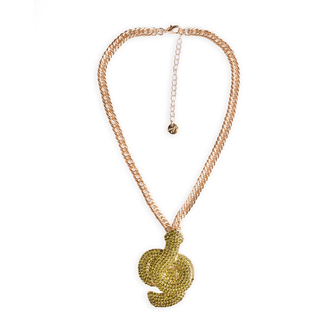 Collana pendente — Verde