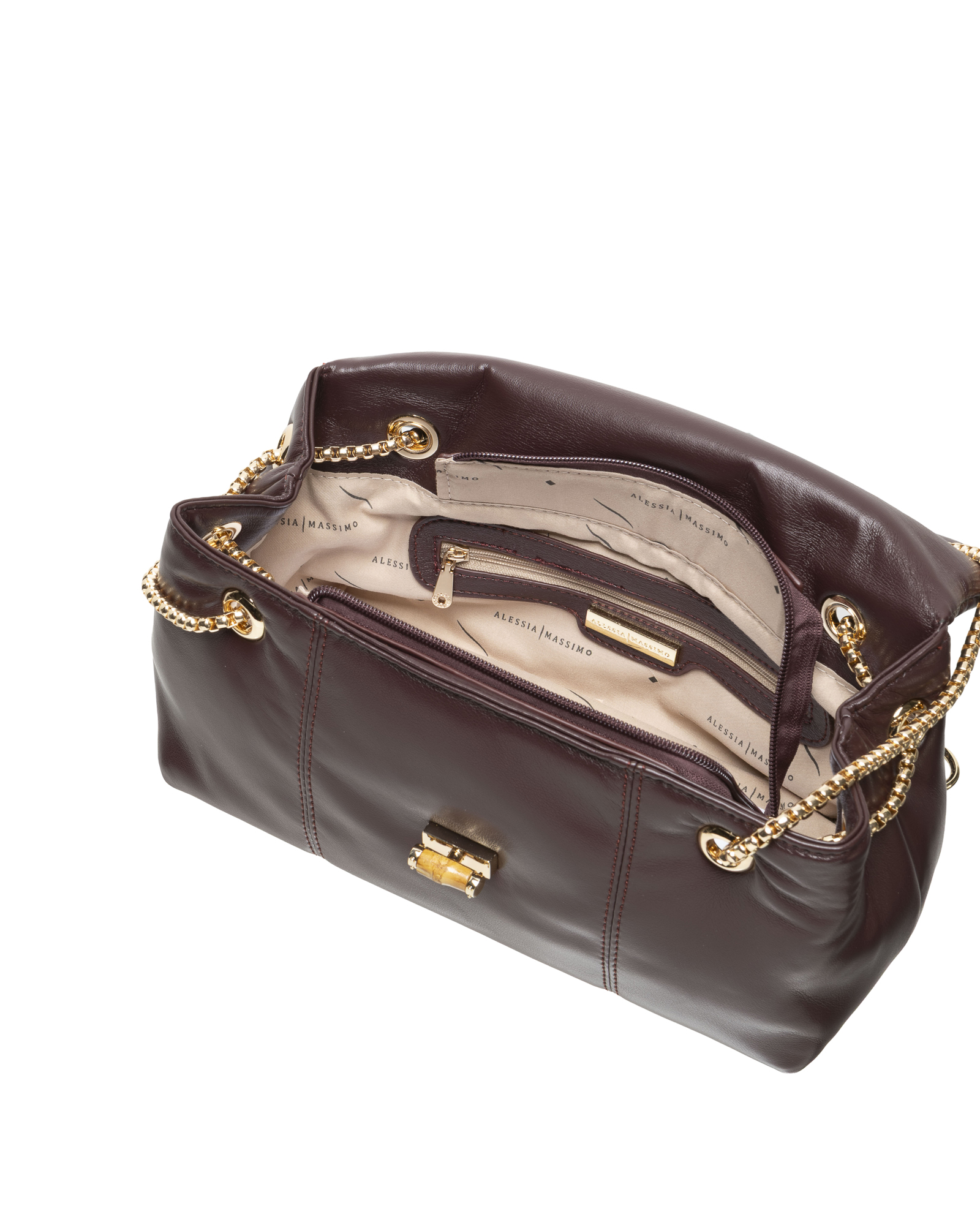 Borsa — Burgundy, foto 4