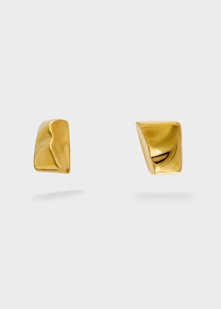 Orecchini astratti — Oro, foto 3
