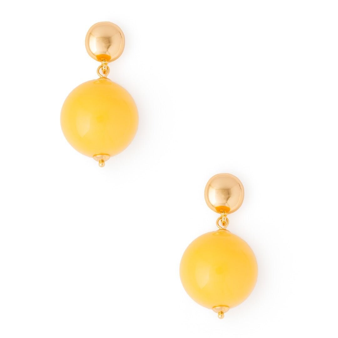 Orecchini balls giallo — Giallo