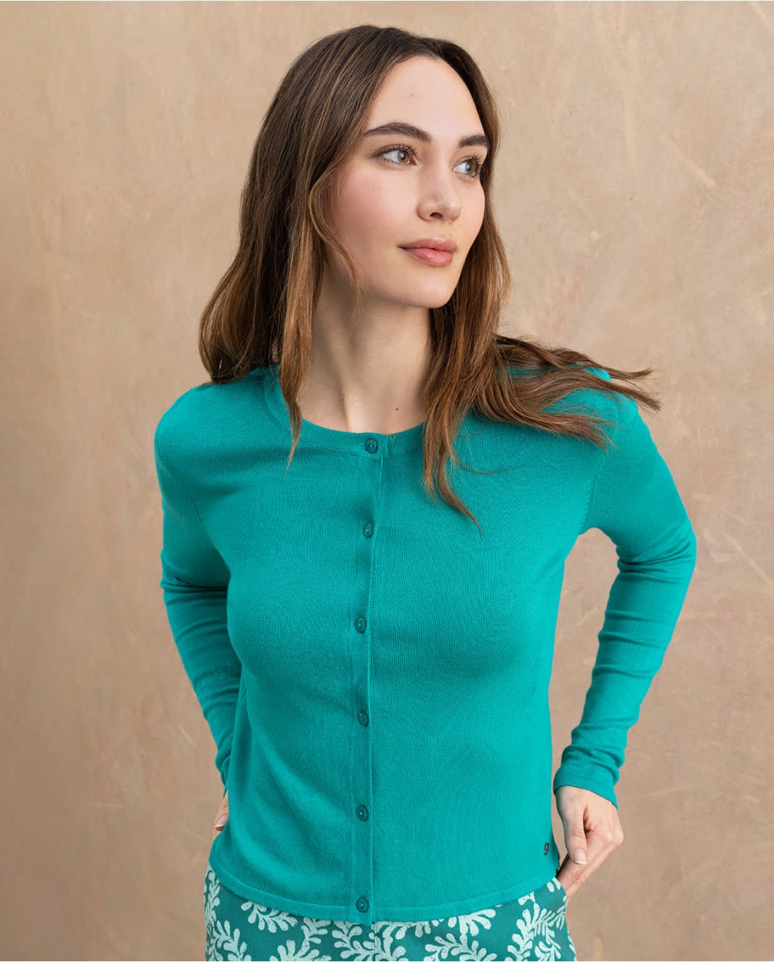 Cardigan — Bianco