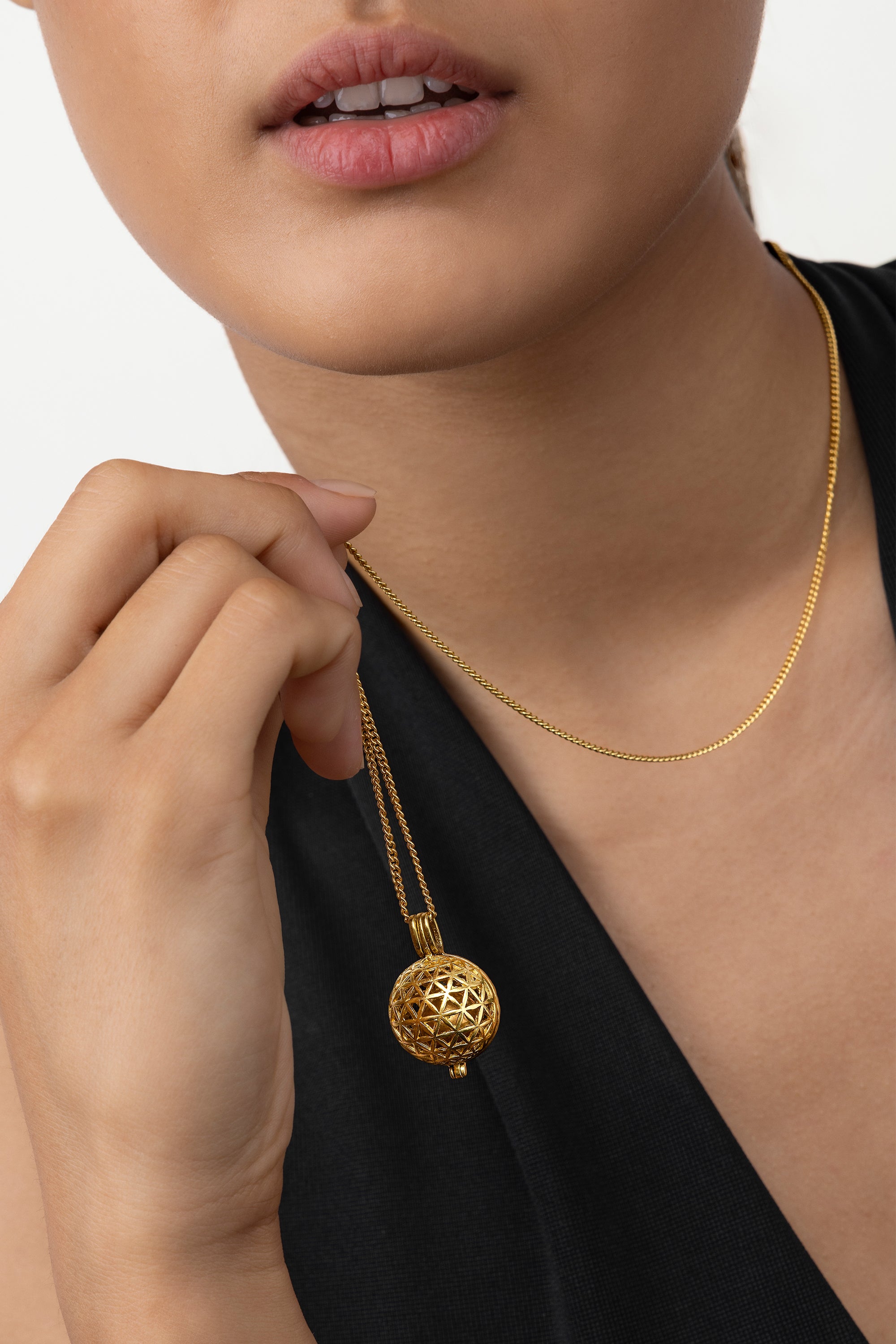 Pendente con sfere — Oro, foto 2
