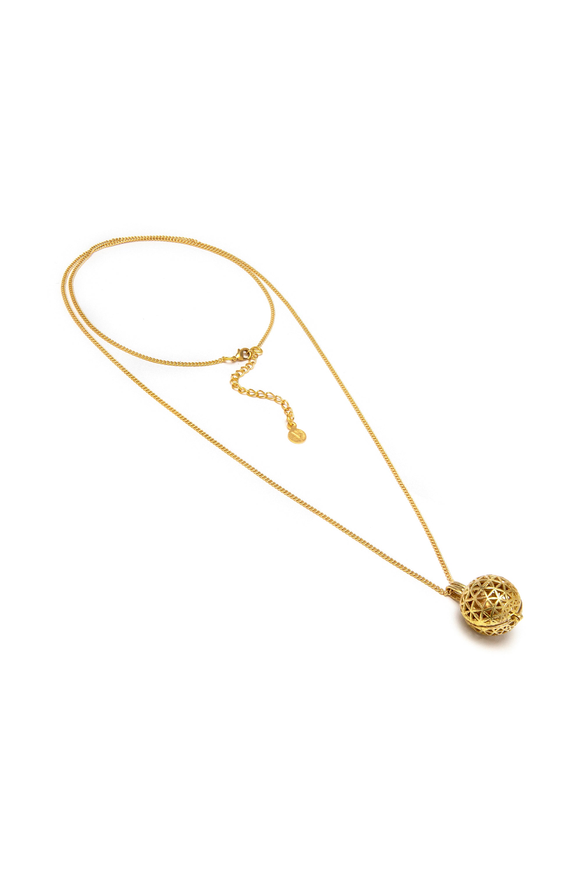 Pendente con sfere — Oro