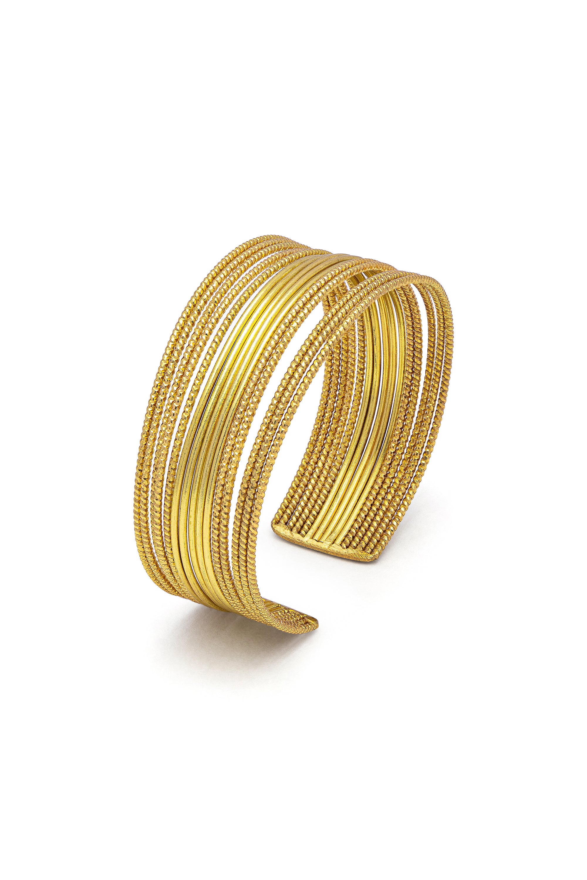 Bracciale fascia — Oro, foto 4