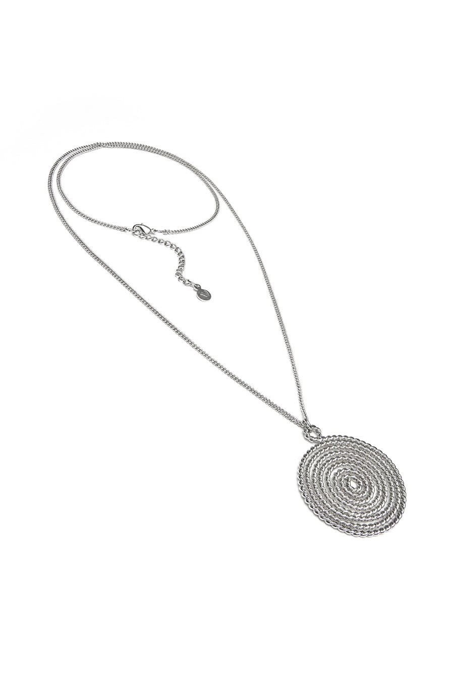 Pendente spirale torchon — Argento