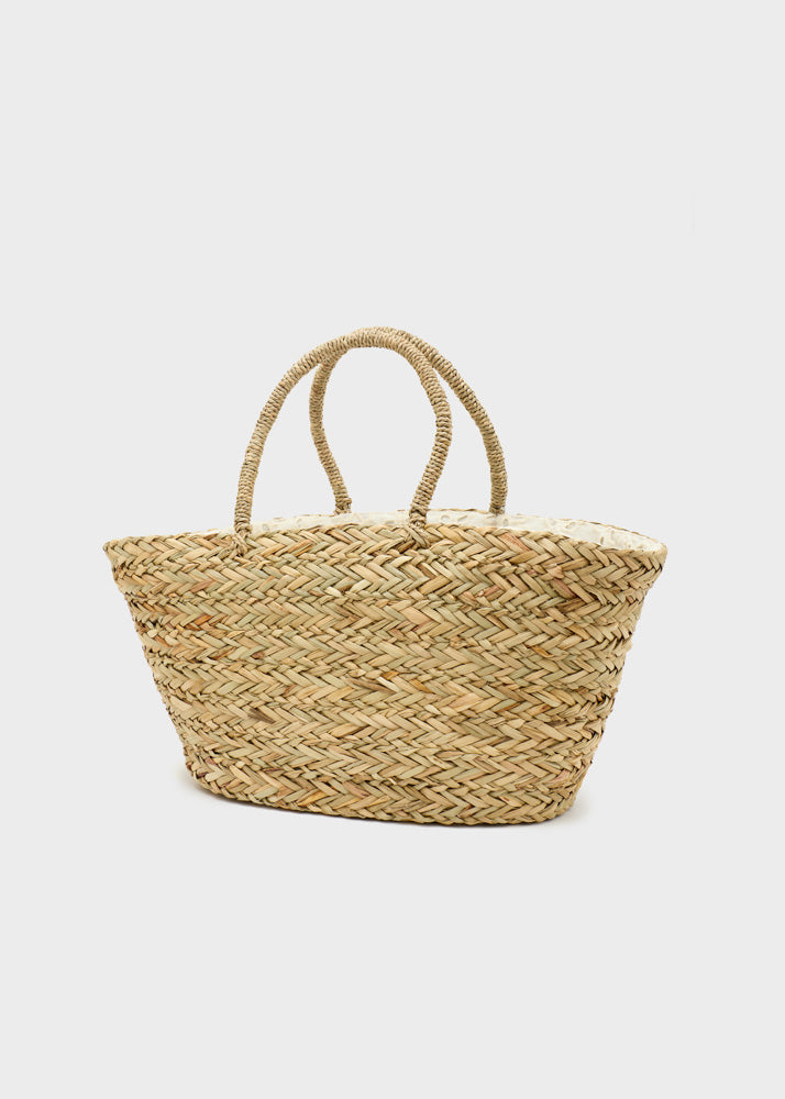 Borsa paglia — Beige, foto 2
