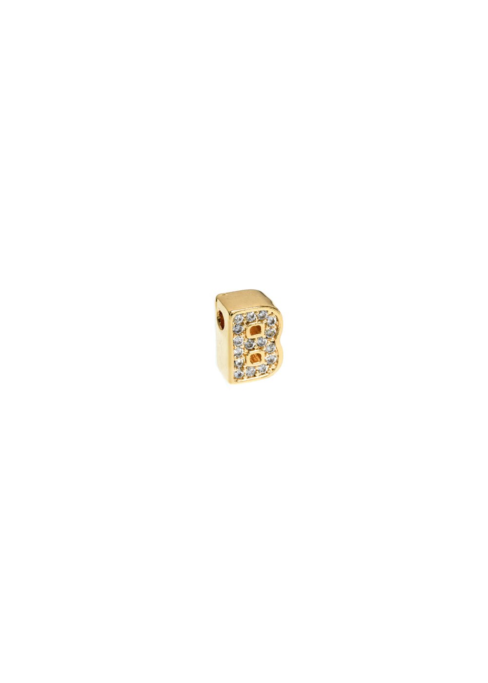 Charm lettera b — Oro, foto 2
