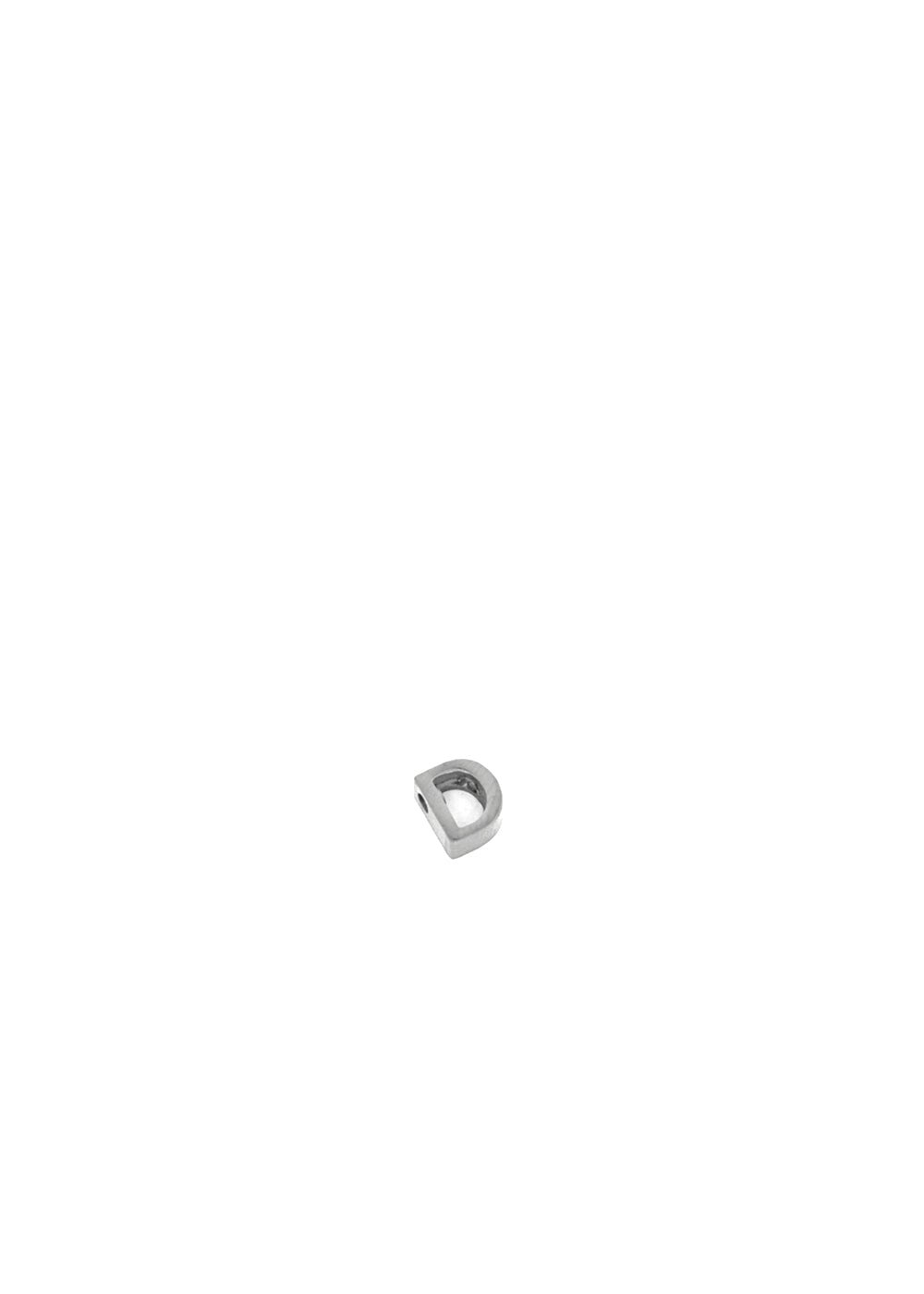 Charm lettera d — Argento, foto 2